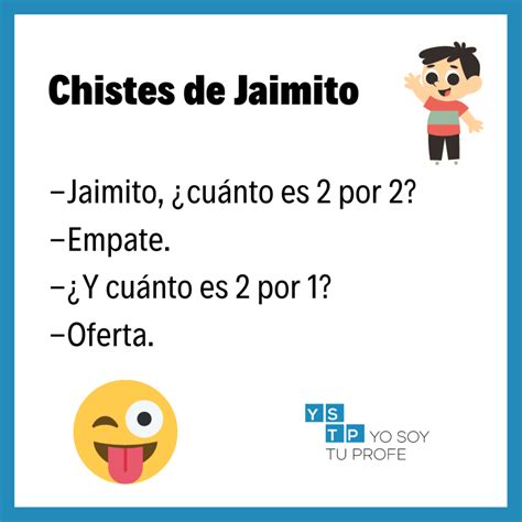 chistes de jaimito para nios|Los mejores chistes de Jaimito para niños